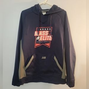New Balance Men's M Mass Elite Hooded Sweatshirt